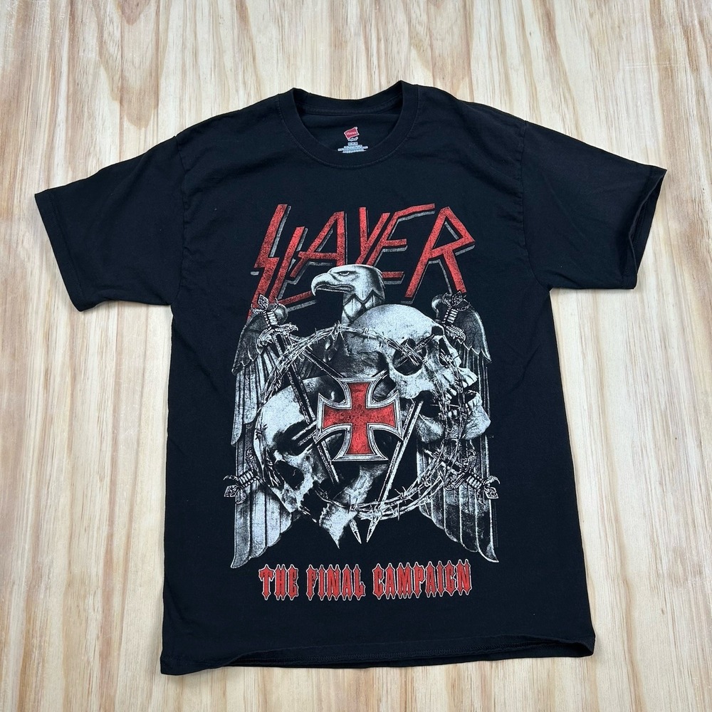 Slayer The Final Tour 2019 Metal Band Concert T-Shirt‎ Size M Authentic